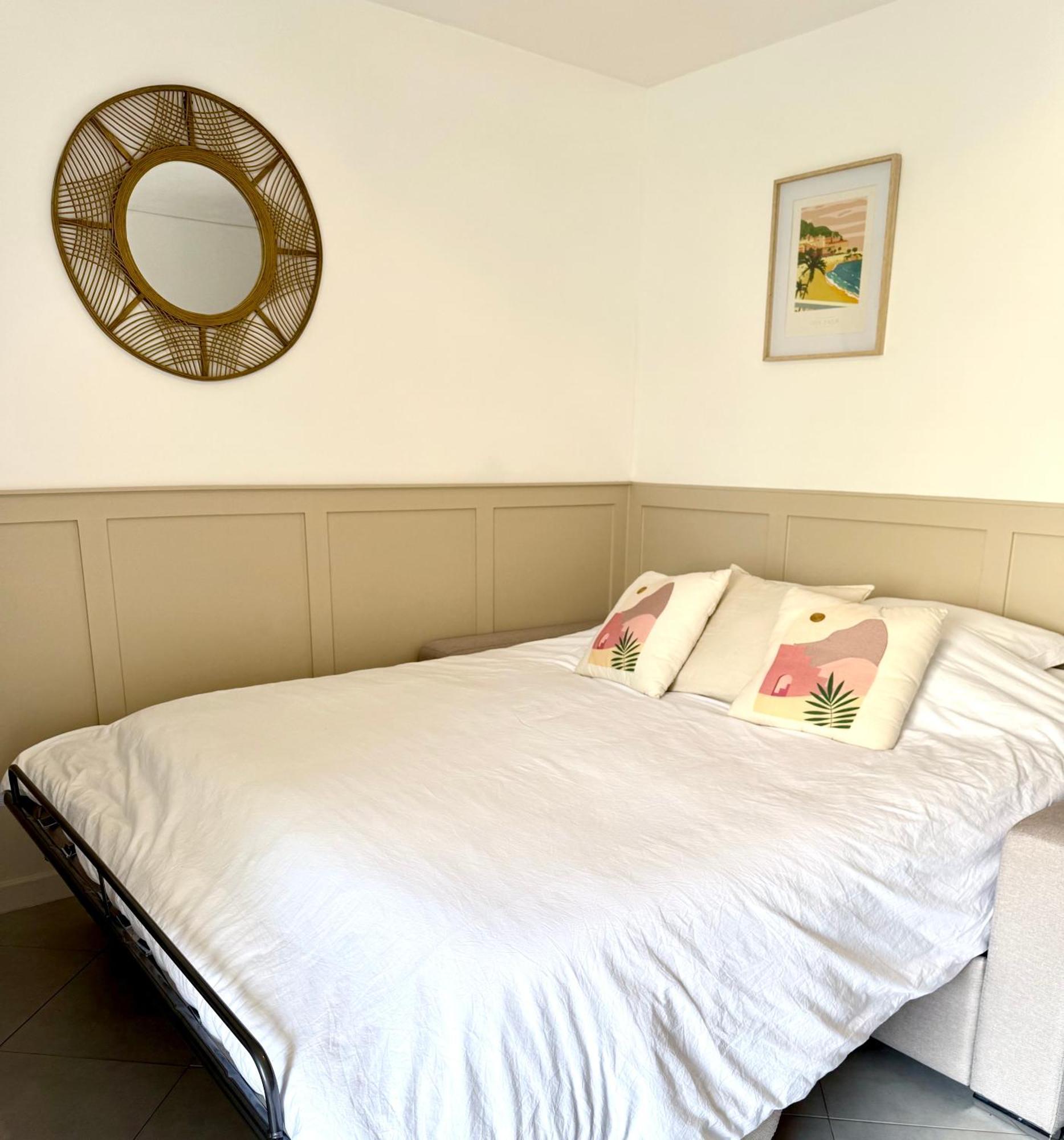 Appart Cosy, Piscine, Clim, Parking Prive - Proche Plage - Arrivee Autonome - Lit Queen Size La Seyne-sur-Mer Exterior photo